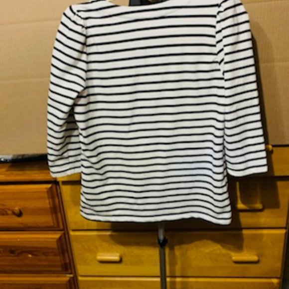 Boston Proper Striped Top - Picture 4 of 5